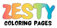 Zeesty Coloring Pages